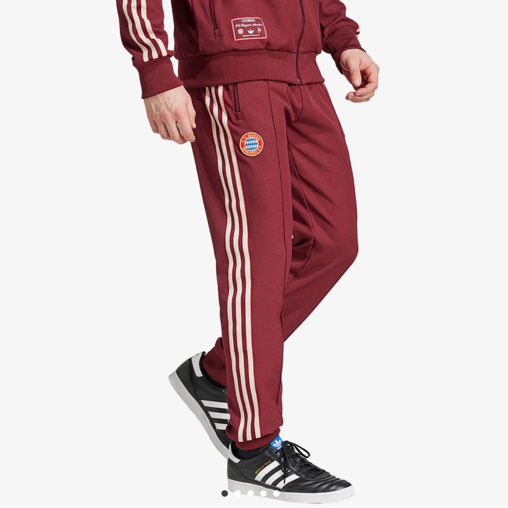adidas Originals Bayern Munich 24/25 Terrace Icon Track Pants Shadow Red Men’s L